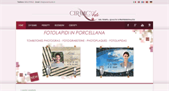 Desktop Screenshot of ceramicarte.it